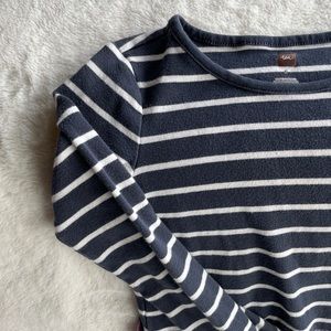 Tea Collection, dress navy purple white, 6 G